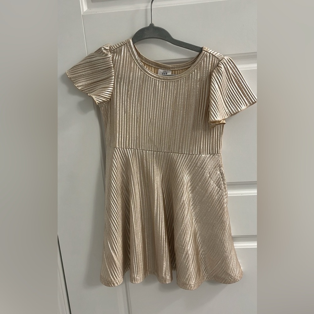 Gap gold dress